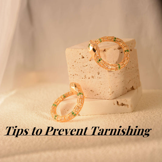 Keep Your 18K Gold Vermeil Jewelry Sparkling: Tips to Prevent Tarnishing